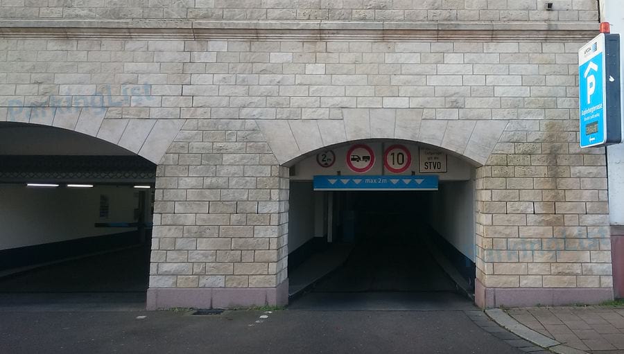 Außenansicht - Parkhaus Kupferberg Terrasse Mainz 