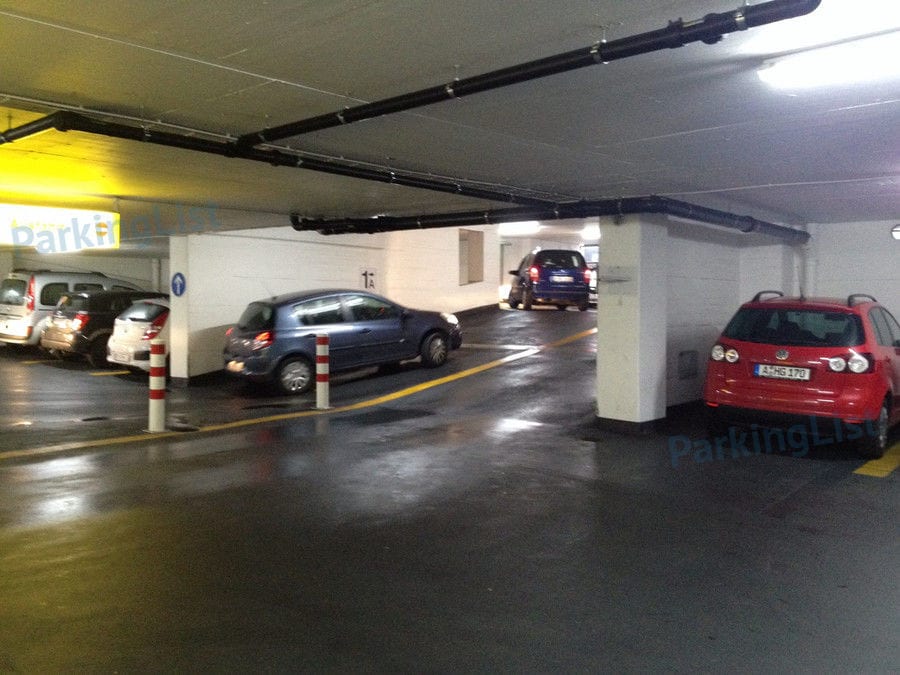 Innenansicht 1 - Parkhaus Ludwigstr Augsburg 