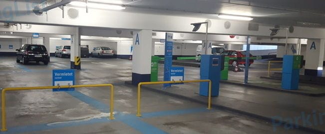 Innenansicht - Parkhaus Marktkauf Fuerth 