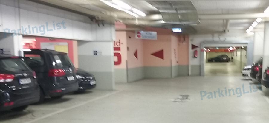 Innenansicht 3 - Parkhaus Maxtorhof Nuernberg 