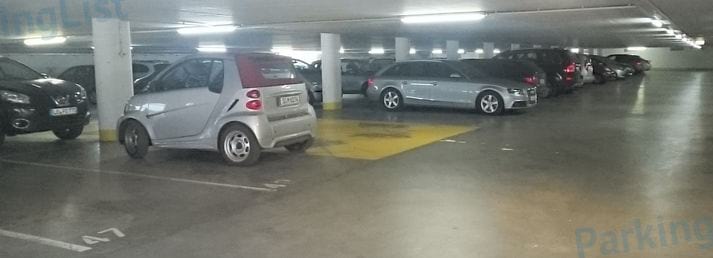 Innenansicht 2 - Parkhaus Media Forum Stuttgart 