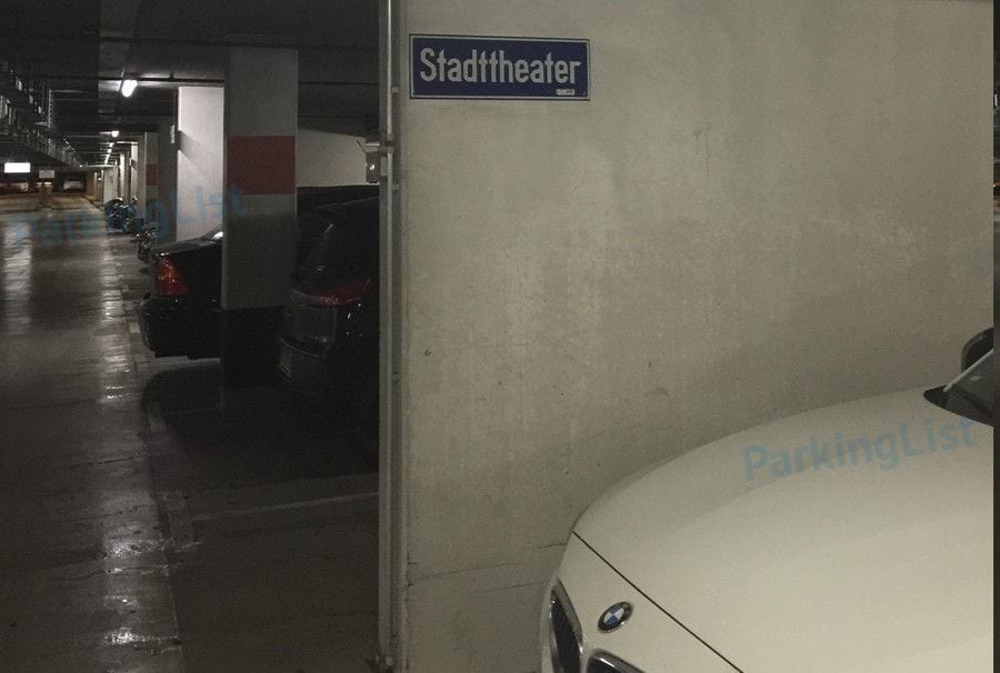 Innenansicht 2 - Parkhaus Stadttheater Pforzheim 