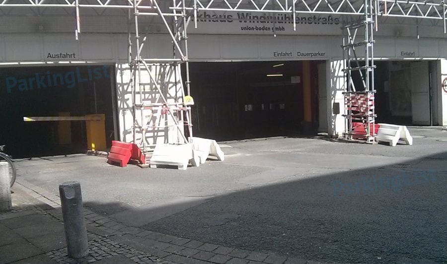 Außenansicht 2 - Parkhaus Windmuehlenstr Hannover 