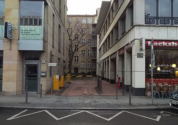 Außenansicht  - Tiefgarage Aparthotel Residentz am Deutschen Theater Berlin 