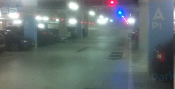 Innenansicht - Tiefgarage Milaneo Mailaender Platz Stuttgart 