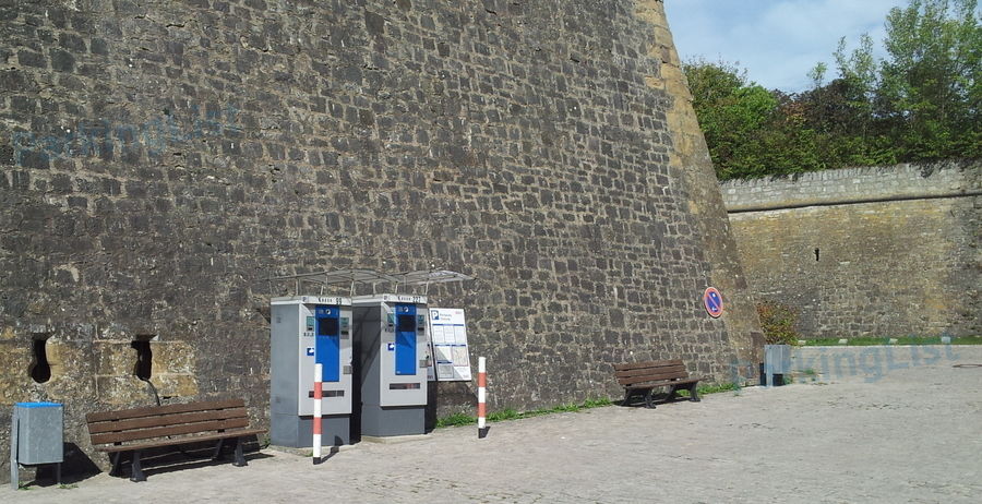 Kassenautomaten - Parkhaus Festung Würzburg 