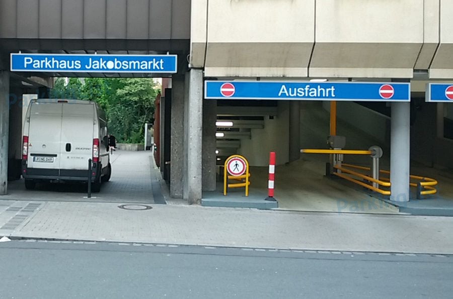 Parkhaus Jakobsmarkt Nürnberg Parken in Nürnberg