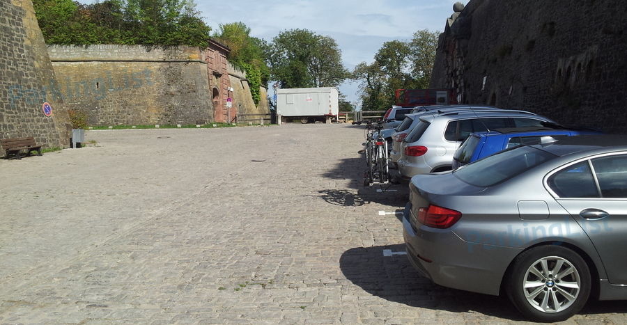 Außenansicht 1 - Parkhaus Festung Würzburg 