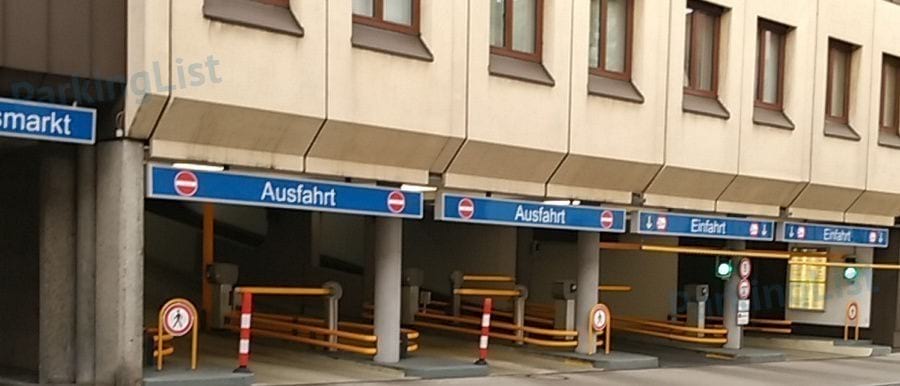 Außenansicht-2-Parkhaus Jakobsmarkt Nuernberg 