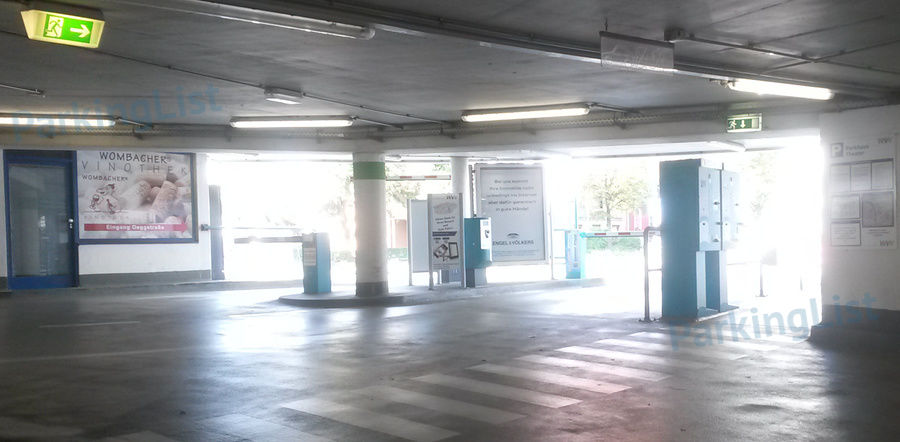 Innenansicht 2 - Parkhaus Am Theater Würzburg 