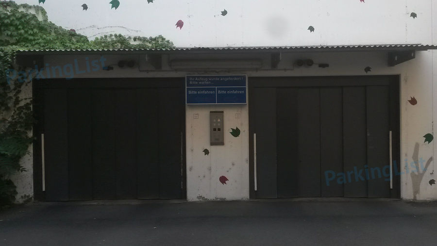 Aufzug - Parkhaus Seinsheimgarage Würzburg 