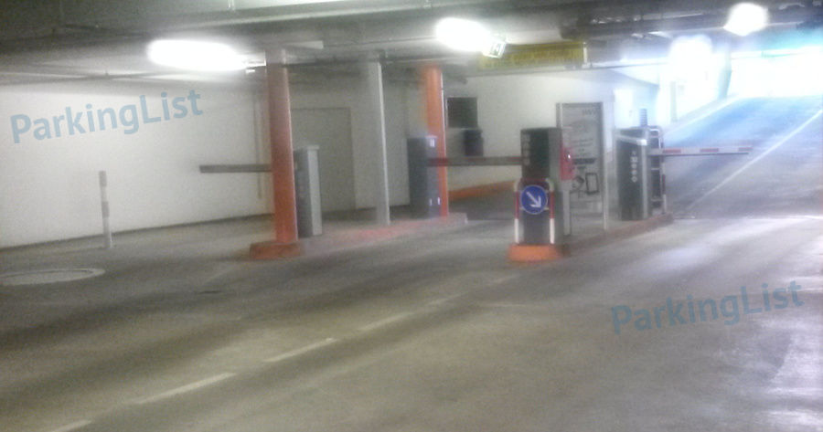 Innenansicht 2 - Parkhaus Alte Mainbrücke Würzburg 