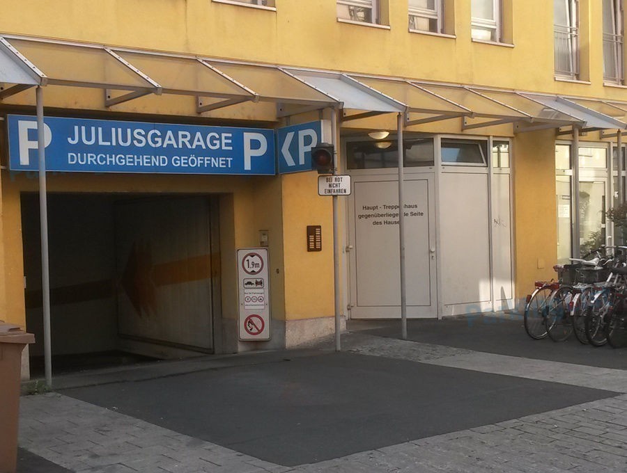 Parkhaus Juliusgarage - Würzburg - Parken in Würzburg