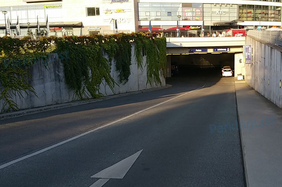 Außenansicht - Parkhaus Kroepeliner Strasse Rostock 