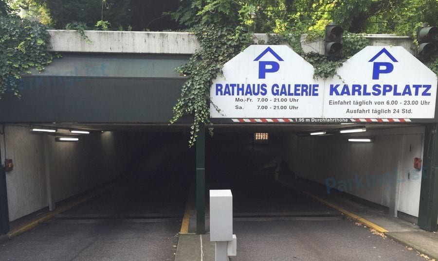 Was Kostet Parken In Der Rathausgalerie In Wuppertal www.parkinglist.de