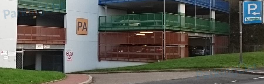 Außenansicht - Parkhaus Bergische Universitaet PB Wuppertal 