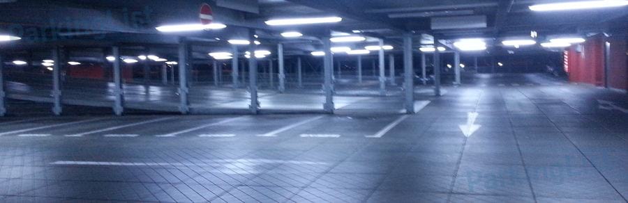 Innenansicht - Parkhaus City Ost vitusbad Moenchengladbach 