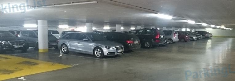 Innenansicht 1 - Parkhaus Media Forum Stuttgart 