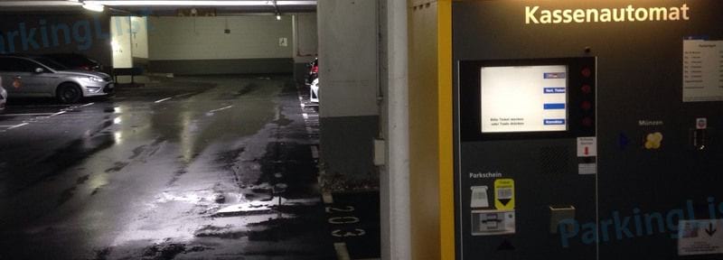 Innenansicht 2 - Parkhaus Stadtmitte Linz 