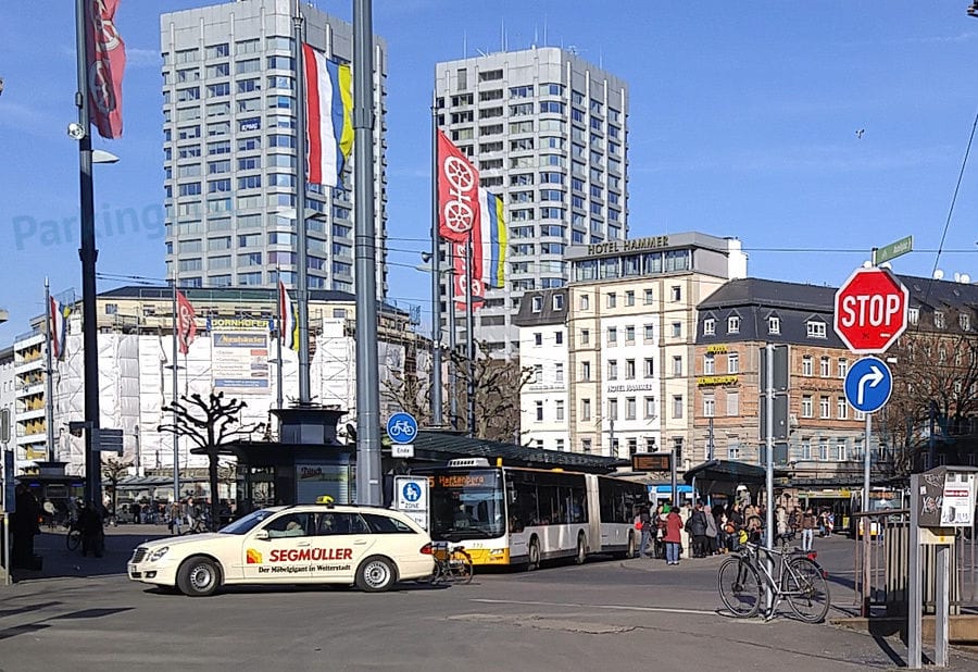 Ansicht 4 - Parkplatz Hauptbahnhof Alicenstr Mainz 