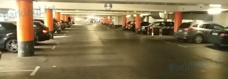 Innenansicht 2 - Tiefgarage Hauptbahnhof Hannover 