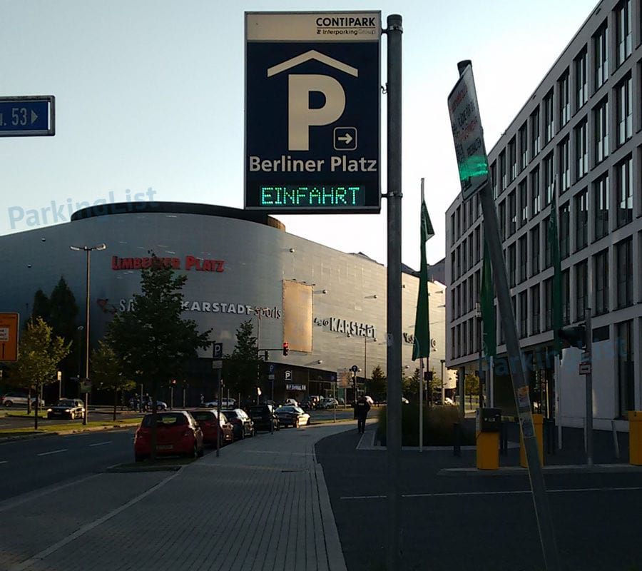 Tiefgarage Berliner Platz Essen Parken in Essen