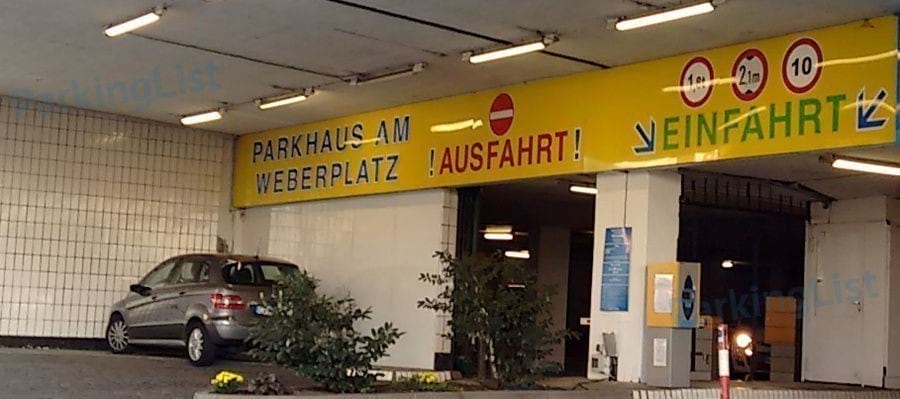 Parkhaus Weberplatz - Essen - Parken in Essen