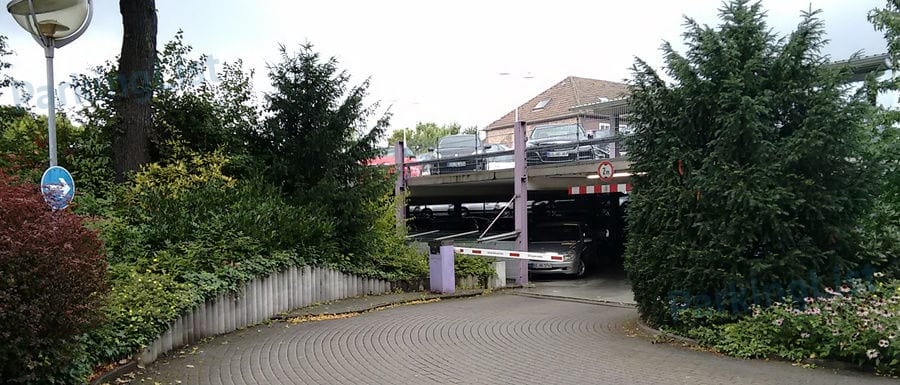 Außenansicht 1 - Parkhaus Augusta Kranken Anstalt Bochum 