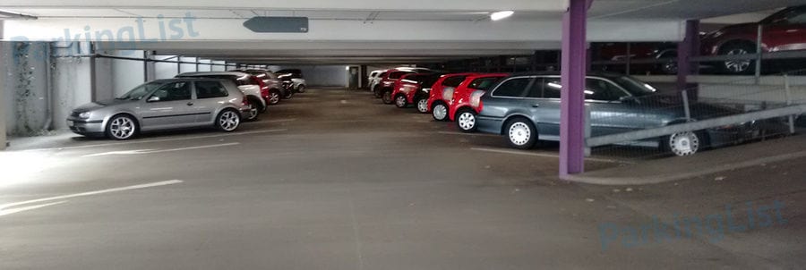 Innenansicht - Parkhaus Augusta Kranken Anstalt Bochum 