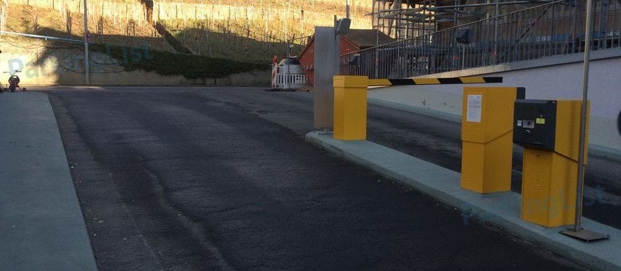 Ausfahrt - Parkhaus Hengstenberg Areal Esslingen am Neckar 