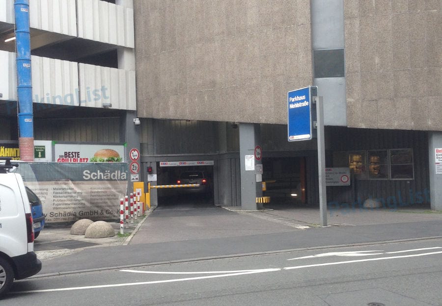 Außenansicht 2 - Parkhaus Mehlstr Hannover 