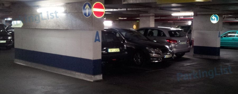 Innenansicht 1 - Parkhaus Am Marienplatz Stuttgart 