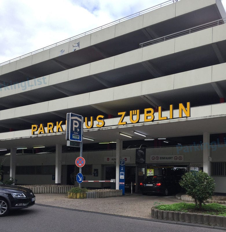Parkhaus Züblin - Stuttgart - Parken in Stuttgart