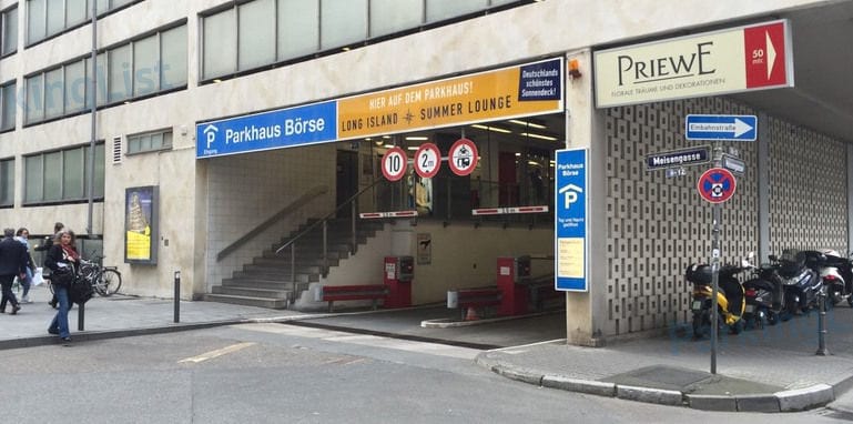 Parkhaus Borse Frankfurt Am Main