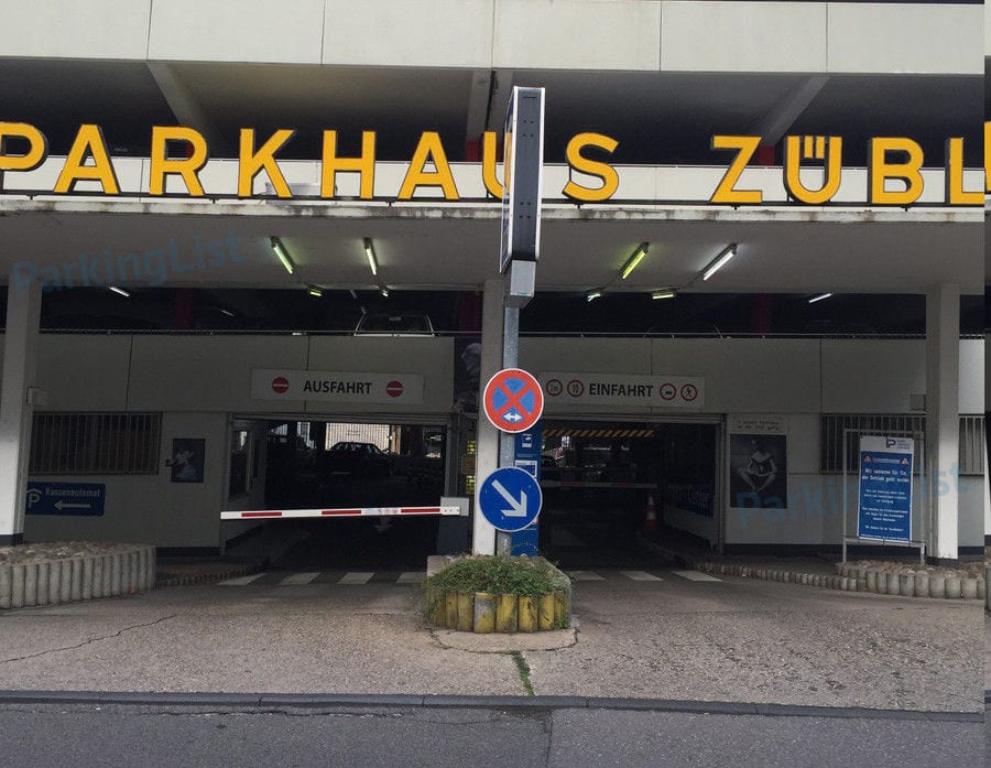 Parkhaus Zueblin Stuttgart 