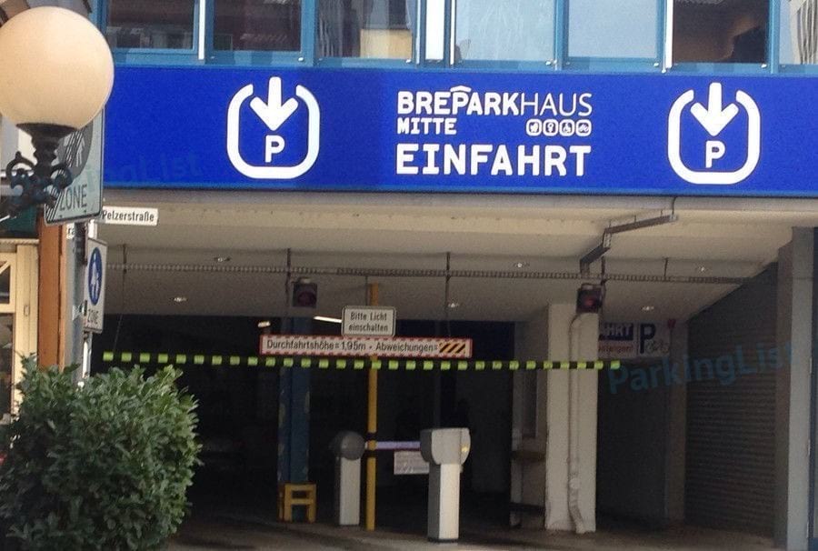 Außenansicht-1-Parkhaus Mitte Bremen 