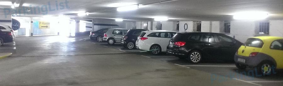 Innenansicht 1 - Parkhaus Wilhelmsplatz Stuttgart Bad Cannstatt 