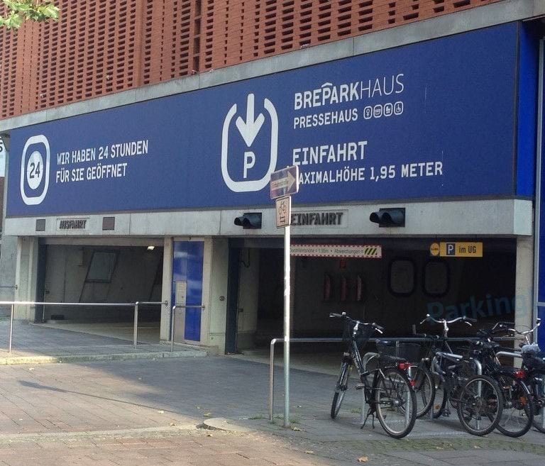 Außenansicht-1-Parkhaus-Pressehaus-Landesstrasse-Bremen