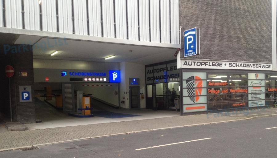 Außenansicht 2 - Parkhaus Scheibenstraße Düsseldorf