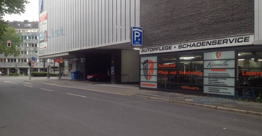 Außenansicht 1 - Parkhaus Scheibenstraße Düsseldorf