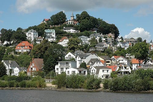 Parken in Blankenese - Hamburg