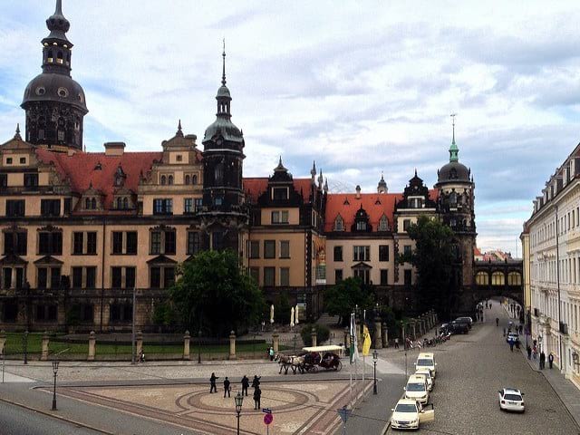 Parken am Dresdner Zwinger - Dresden