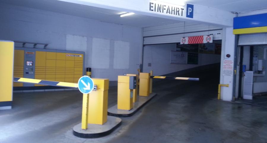 Einfahrt 1 - Isarparkhaus München