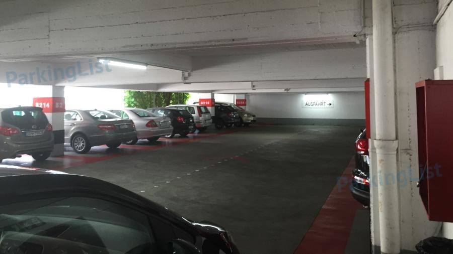 Innenansicht 1 - Parkhaus ParkCenter Koe Düsseldorf