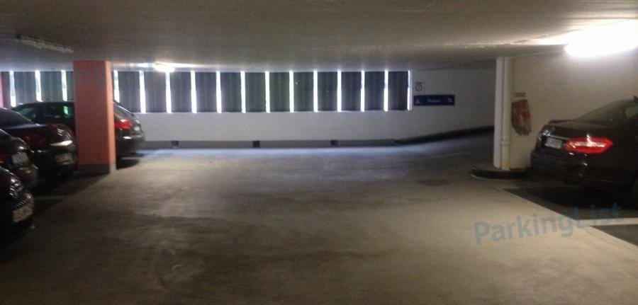 Innenansicht 1 - Parkhaus Scheibenstraße Düsseldorf