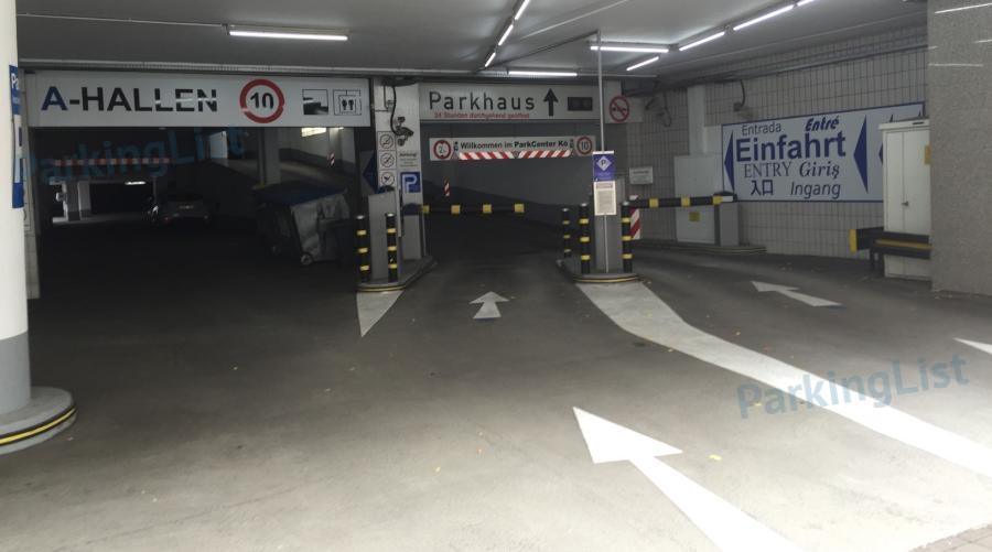 Innenansicht 2 - Parkhaus ParkCenter Koe Düsseldorf