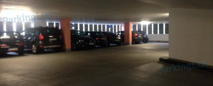 Innenansicht 2 - Parkhaus Scheibenstraße Düsseldorf