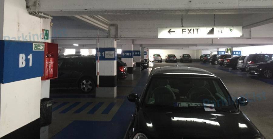 Innenansicht 3 - Parkhaus ParkCenter Koe Düsseldorf