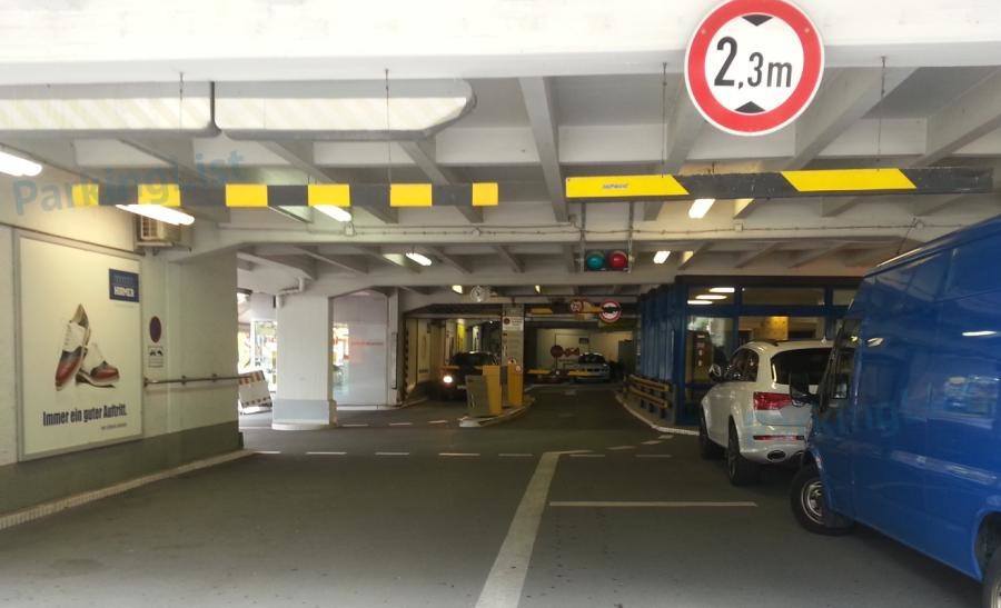 Innenansicht 1 - City Parkhaus am Färbergraben München