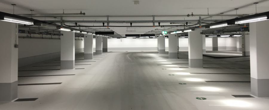 Innenansicht 1 - Parkhaus Schwabinger-Tor Muenchen